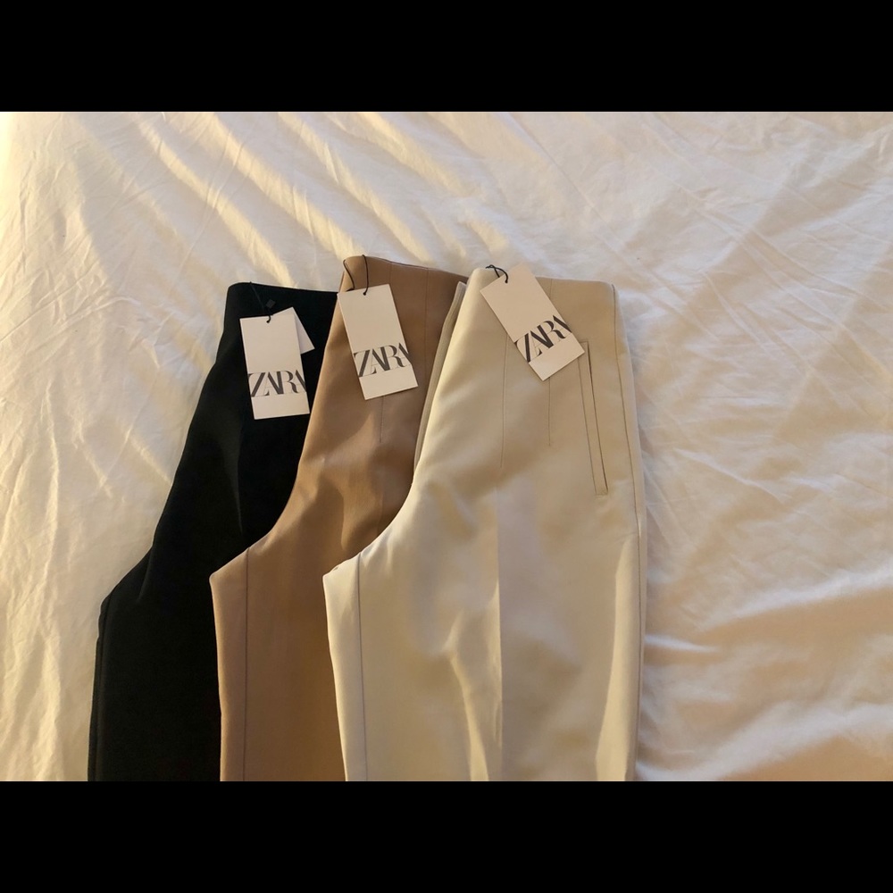 NWT Zara High-Waisted Pants BUNDLE